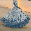 K1493-Embroidered 3pc Lawn Dress With Printed Lawn Dupatta.