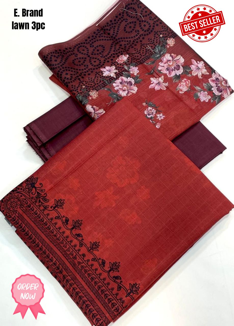Printed lawn